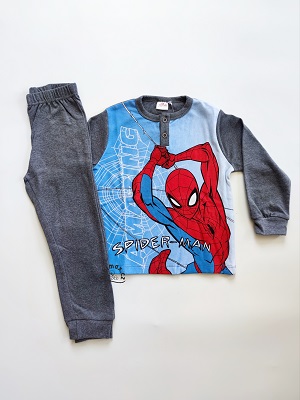 Chlapecké pyžamo marvel SPIDERMAN šedé AMAZING