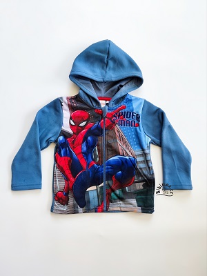 Chlapecká mikina SPIDERMAN modrá