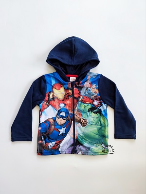 Chlapecká mikina AVENGERS tmavě modrá