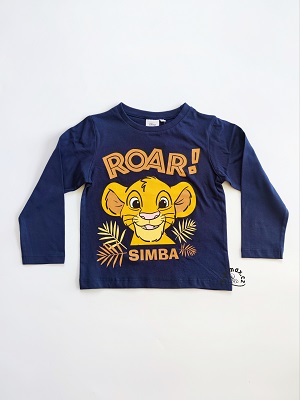 Chlapecké tričko LVÍ KRÁL tmavě modré DR