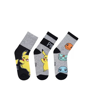 Ponožky POKÉMON - 3ks - A
