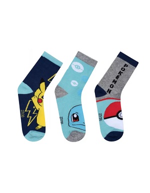 Ponožky POKÉMON - 3ks - B