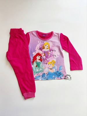 Dívčí pyžamo disney PRINCESS růžové