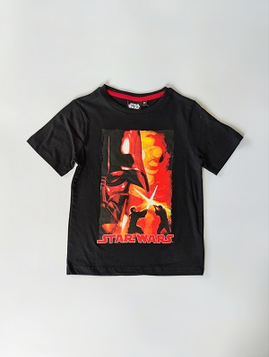 Chlapecké tričko STAR WARS - DARTH černé