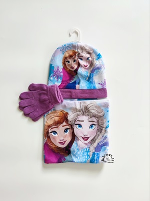 Zimní komplet FROZEN fialový