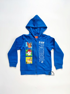 Chlapecká mikina TLAPKOVÁ PATROLA modrá