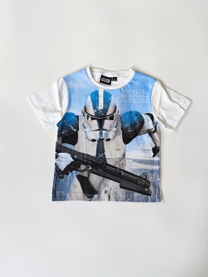 Chlapecké tričko STAR WARS - DENAL bílé