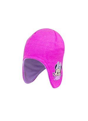 Dívčí zimní čepice MINNIE růžová