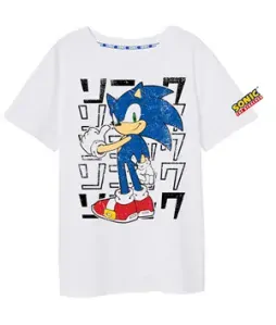 Pánské tričko SONIC bílé