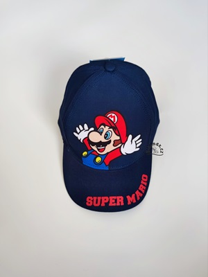 Chlapecká kšiltovka SUPER MARIO tmavě modrá