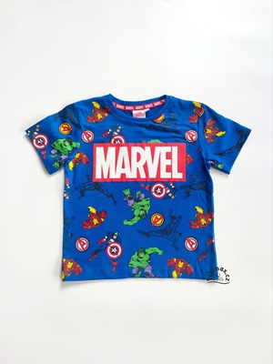 Chlapecké tričko AVENGERS - MARVEL modré KR