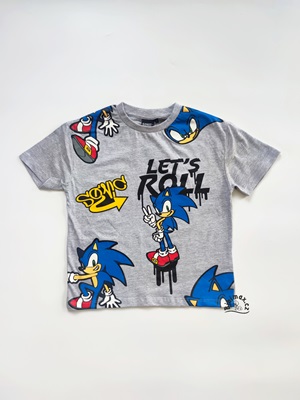 Chlapecké tričko SONIC šedé KR