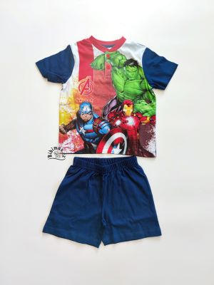 Chlapecké letní pyžamo marvel AVENGERS tmavě modré A