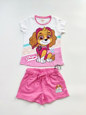 Dívčí letní komplet TLAPKOVÁ PATROLA 