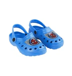 Chlapecké sandály typu Crocs SPIDERMAN modré