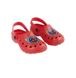 Chlapecké sandály typu Crocs SPIDERMAN červené