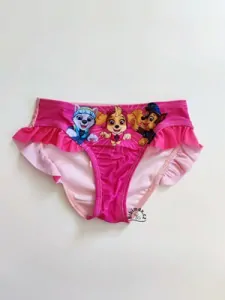 Dívčí plavky TLAPKOVÁ PATROLA - kalhotky - světle růžové