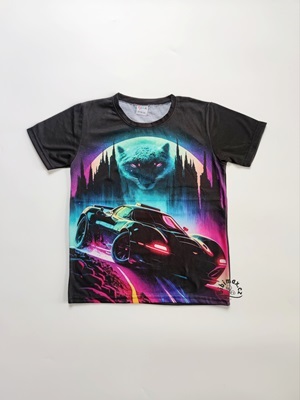 Originální tričko AUTO + Levhart