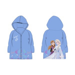 Dívčí pláštěnka FROZEN modrá M2