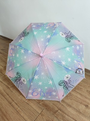 Dívčí deštník disney FROZEN žíhaný