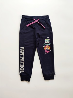 Dívčí tepláky TLPAKOVÁ PATROLA tmavě modré Sky a Everest