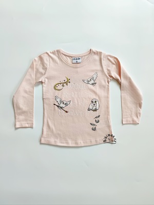 Dívčí tričko HARRY POTTER růžové DR