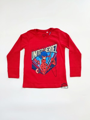 Dívčí tričko Kouzelná Beruška červené DR