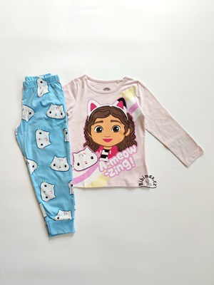 Dívčí pyžamo GABBY´S - Gábinin kouzelný domek růžové