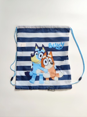 Vak na záda - sáček na přezůvky BLUEY