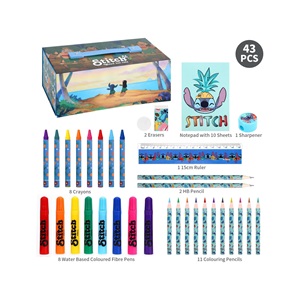 Kufřík na kreslení LILO a STITCH - hranatý