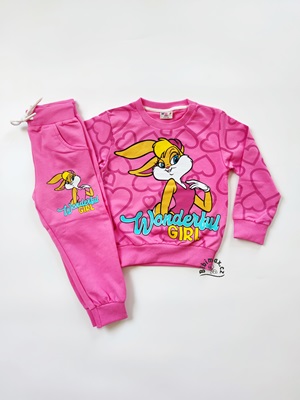 Dívčí souprava WONDERFUL Girl růžový