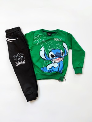 Chlapecká souprava STITCH zelená