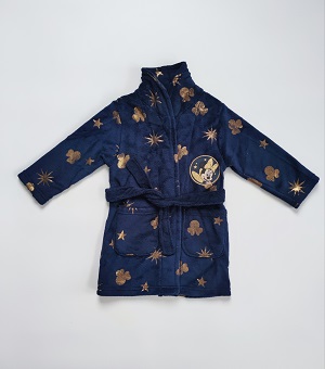 Dívčí župan disney MINNIE tmavě modrý