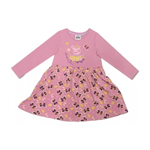 Dívčí šaty PRASÁTKO PEPPA růžové DR