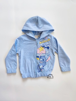 Dívčí mikina STITCH modrá