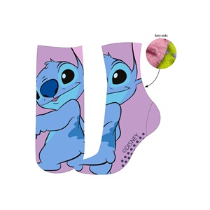 Hebké ponožky STITCH s protiskluzem