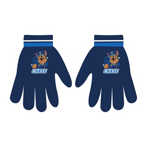 Chlapecké pletené rukavice TLAPKOVÁ PATROLA tmavě modré CHASE