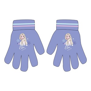 Dívčí pletené rukavice Disney FROZEN fialové
