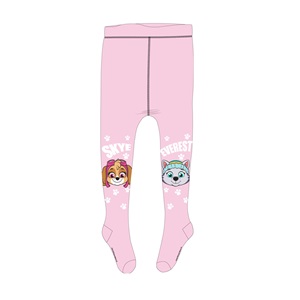 Dívčí punčocháče TLAPKOVÁ PATROLA - světle růžové