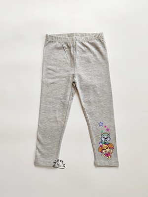 Dívčí legíny TLAPKOVÁ PATROLA šedé