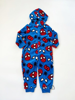 Chlapecký fleecový overal SPIDERMAN modrý