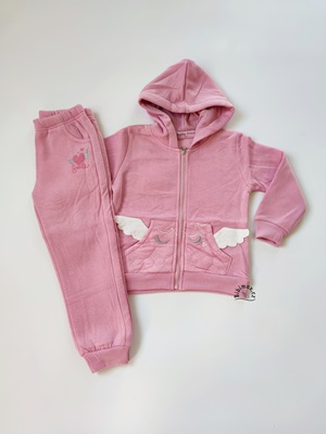 Tepláková souprava Růžová