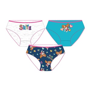 Dívčí kalhotky TLAPKOVÁ PATROLA - 3 ks