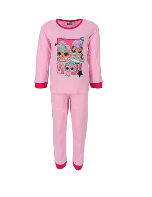 Dívčí pyžamo LOL světle růžové