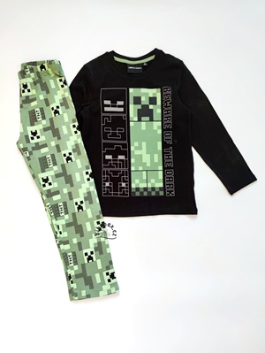 Chlapecké pyžamo MINECRAFT černé