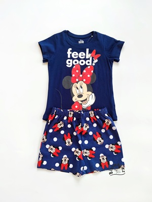 Dívčí letní pyžamo disney MINNIE modré