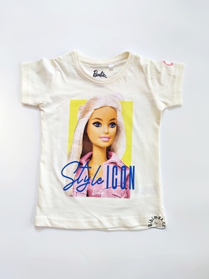 Dívčí tričko BARBIE béžové