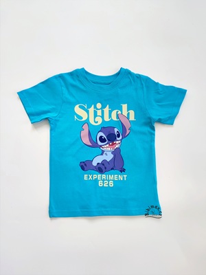 Chlapecké tričko STITCH modré KR