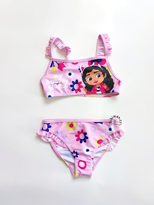 Dívčí dvoudílné plavky GABBY´S - sv.růžová