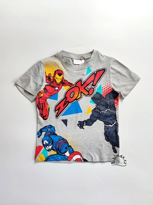 Chlapecké tričko AVENGERS - šedé